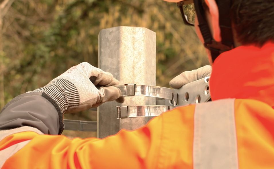 4-1 Déploiement aérien sur console traverse en appui d’extrémité