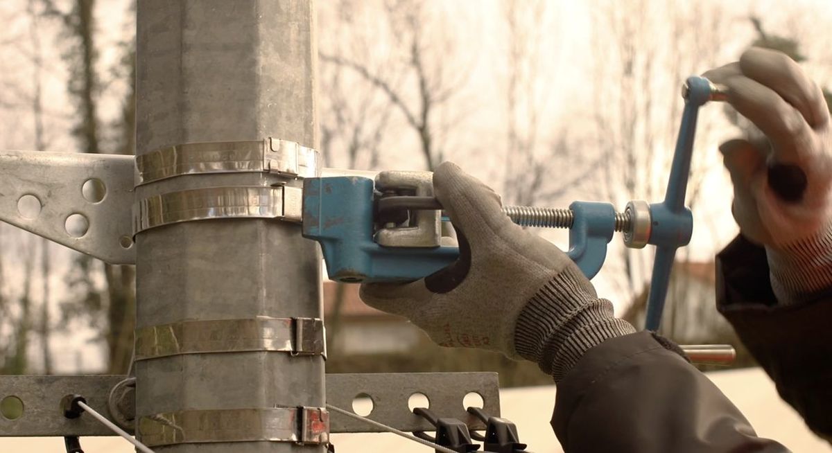 4-5 Déploiement aérien sur console traverse en appui d’extrémité