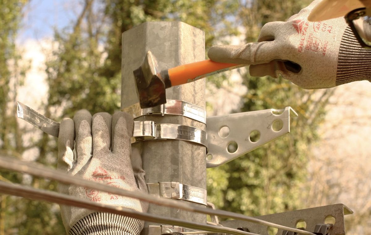 4-6 Déploiement aérien sur console traverse en appui d’extrémité