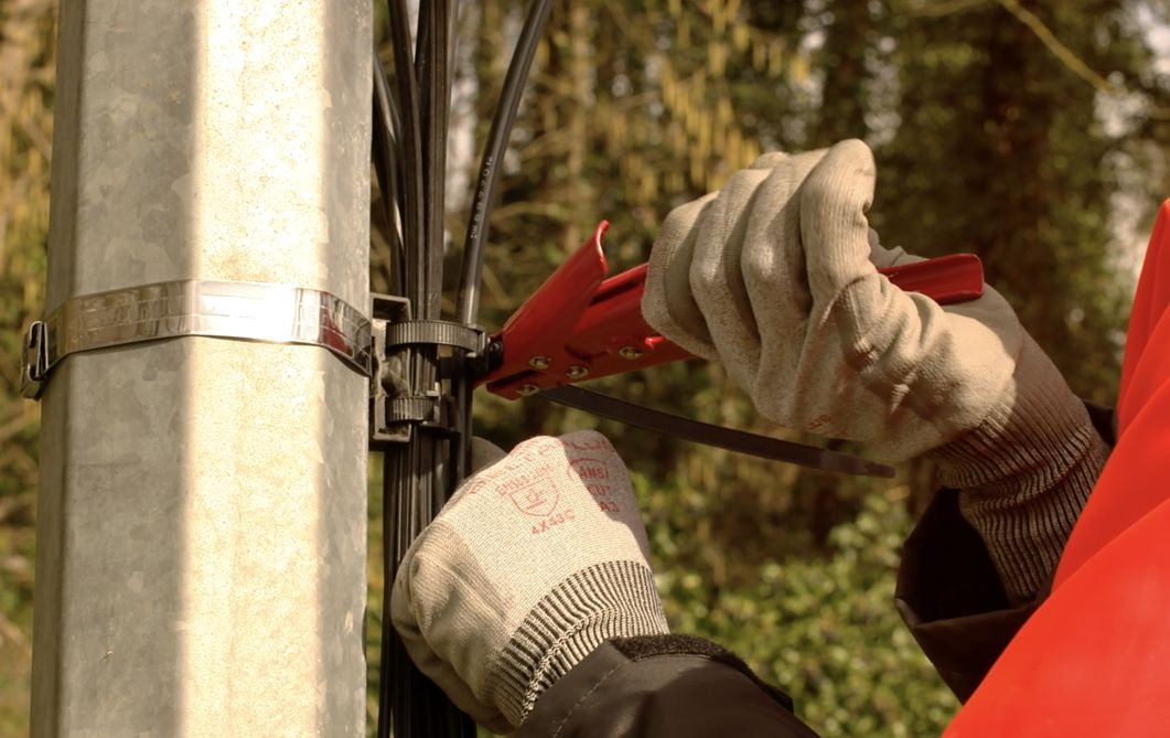 6-3 Déploiement aérien sur console traverse en appui d’extrémité